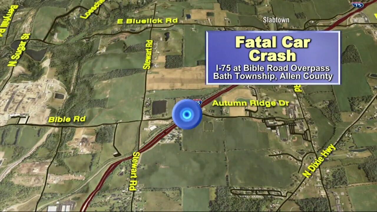 One Killed in a Crash on Interstate 75